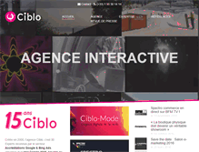 Tablet Screenshot of ciblo.net